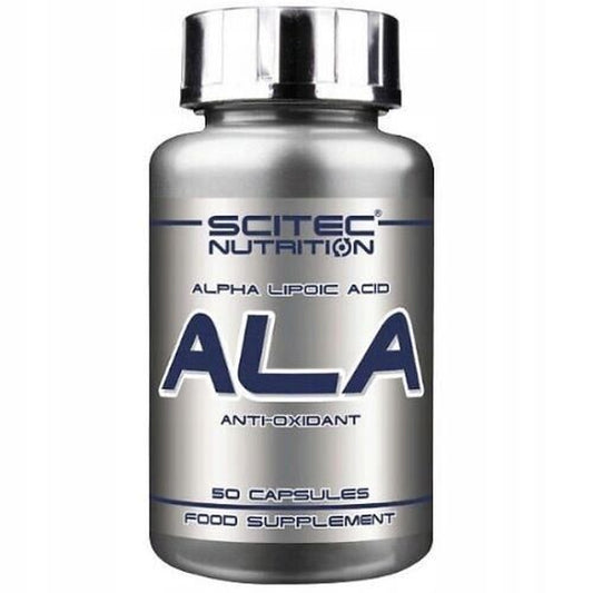 SCITEC ALA 50 Capsules ALFA LIPIC ACID 250Mg Antioxidant