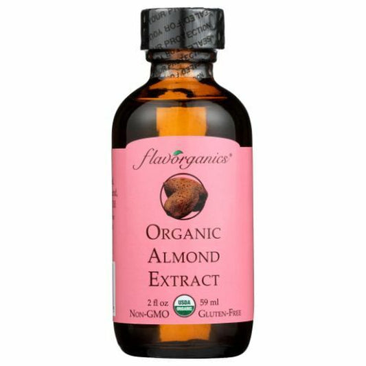 Organic Almond Extract 2 Oz by Flavorganics