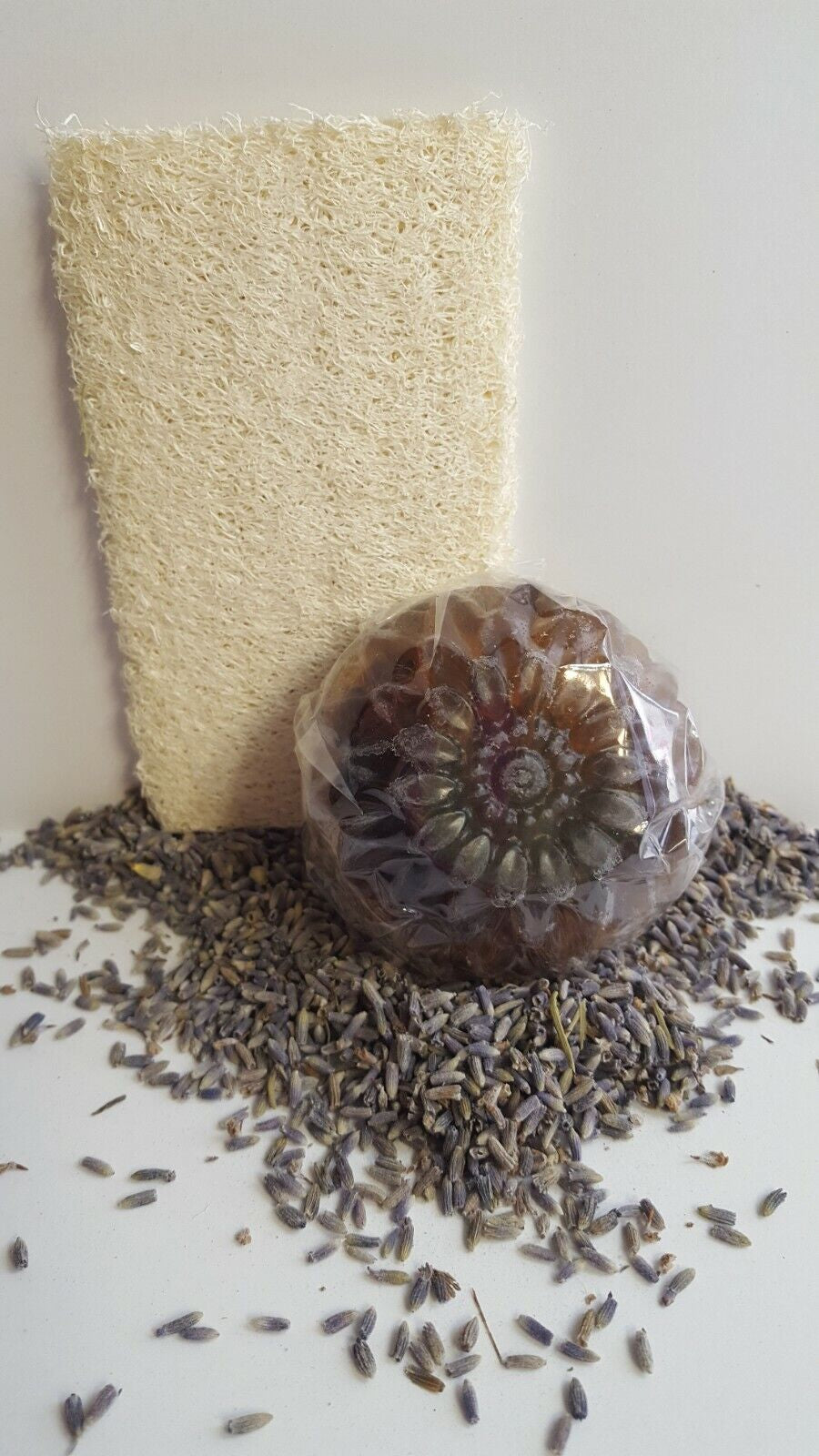 Lavender Loofah Soap 3 Pc Value Pk - Made Fresh on Demand!