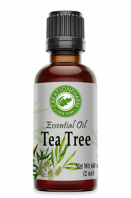 Tea Tree Essential Oil 2 Oz -Aceite Esencial De Árbol De Té for Aromatherapy Dif