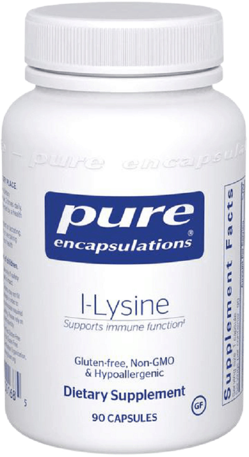 PURE ENCAPSULATIONS L-Lysine (Immunity Support) 90 Capsules