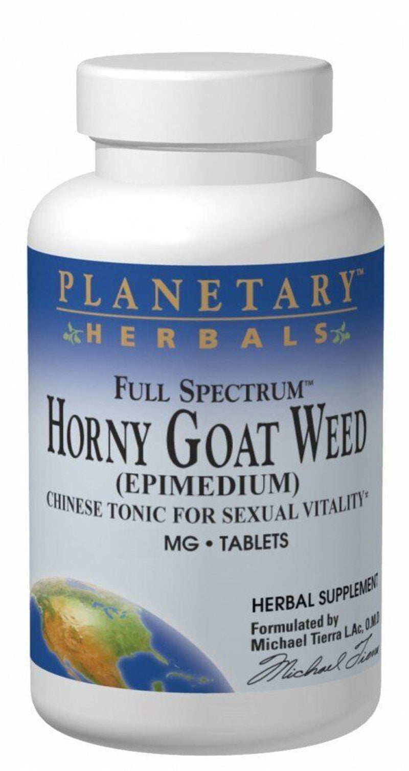 Planetary Herbals Full Spectrum Horny Goat Weed 1200Mg 30 Tablet