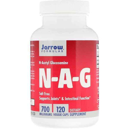 N-A-G JARROW FORMULAS 700Mg 120 Vegetarian Capsules N-Acetyl-D-Glu