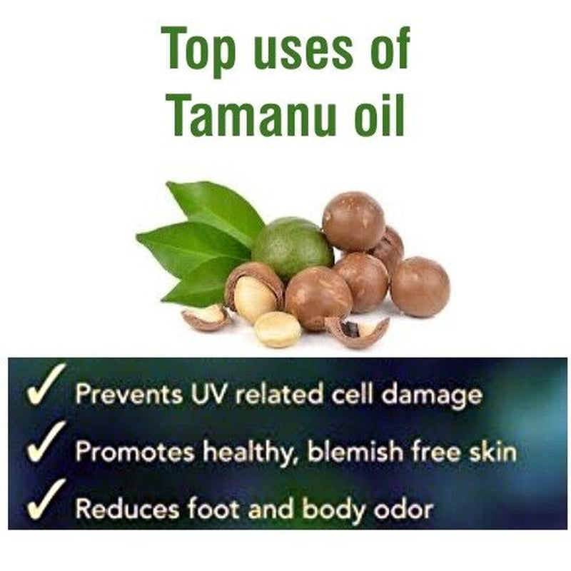 Tamanu (Calophyllum Inophyllum) 100% Pure & Natural Carrier Oil-[10Ml - 25 L].