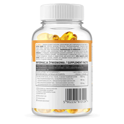 OSTROVIT Omega 3 (EPA DHA + Vitamin E) 180 Capsules