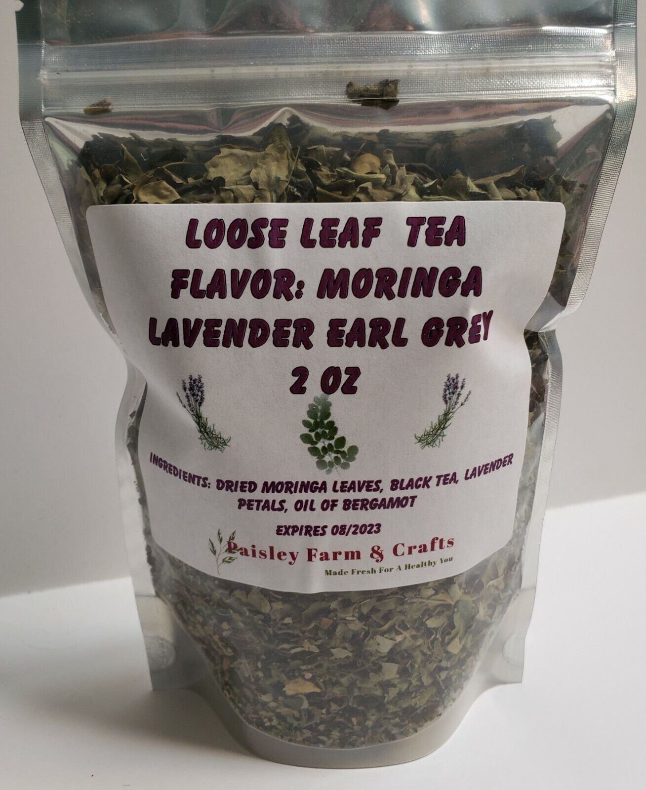 Moringa Loose Leaf Tea - Variety of Flavors!