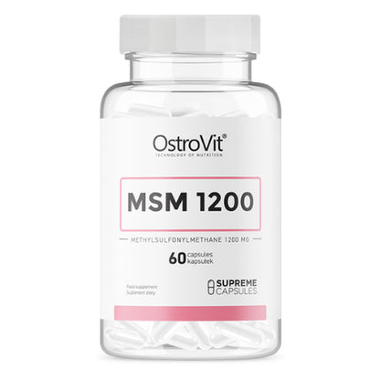 Ostrovit MSM 60 Capsules Organic Sulfur, Strong Joints