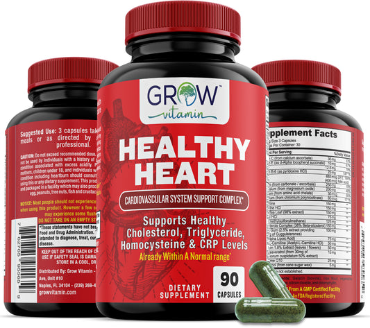 Healthy Heart Capsules for Artery Cleanse & Protection, and Support of Arteries