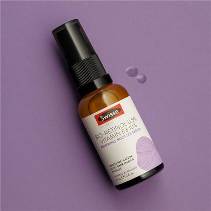 Swisse Beauty Bio-Retinol Vitamin B3 10% Renewing Booster Serum 30Ml