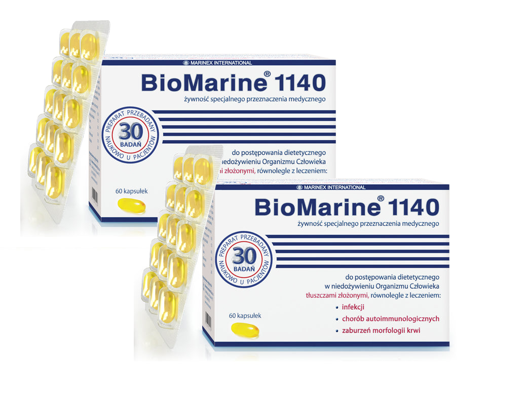 MARINEX Biomarine 1140 (Deep Sea Shark Liver Oil) Capsules