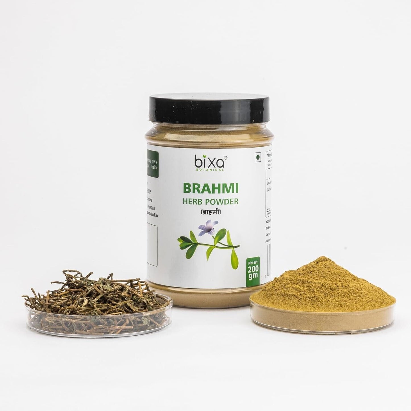 Natural Brahmi Herb Powder Bacopa Monnieri Herbal Supplement