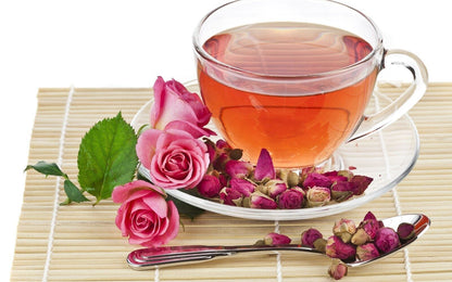 Rose Tea - 2 Oz - Loose Buds from 100% Nature, Wild Crafted