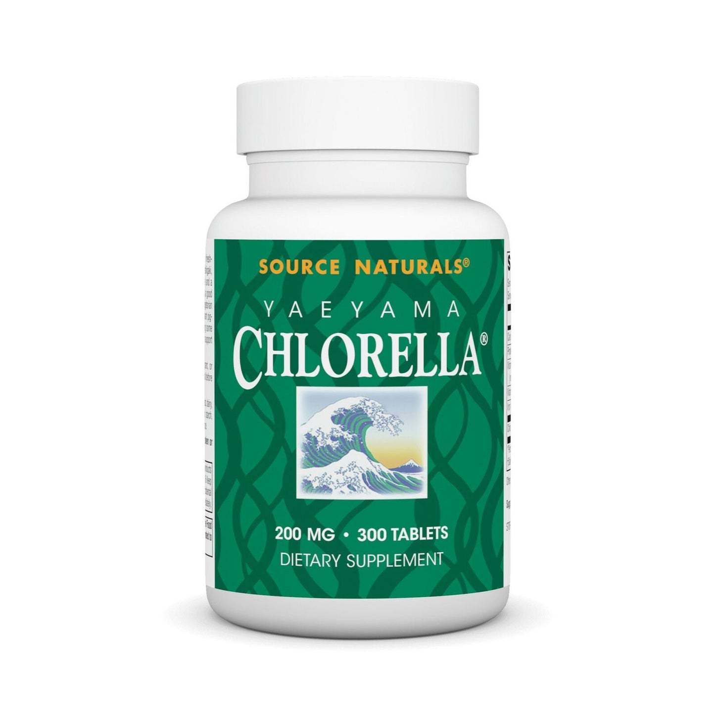 Source Naturals, Inc. Chlorella from Yaeyama 200 Mg 300 Tablet