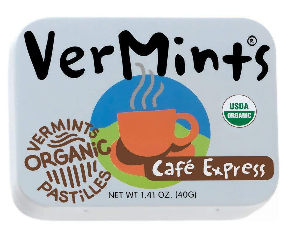 Vermints Organic Cinnamon Mints, 1.41Oz Tins (Pack of 6)