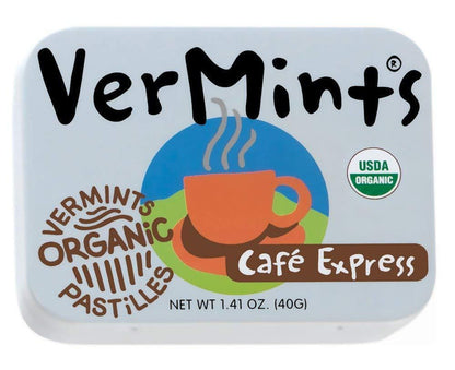 Vermints Organic Cinnamon Mints, 1.41Oz Tins (Pack of 6)