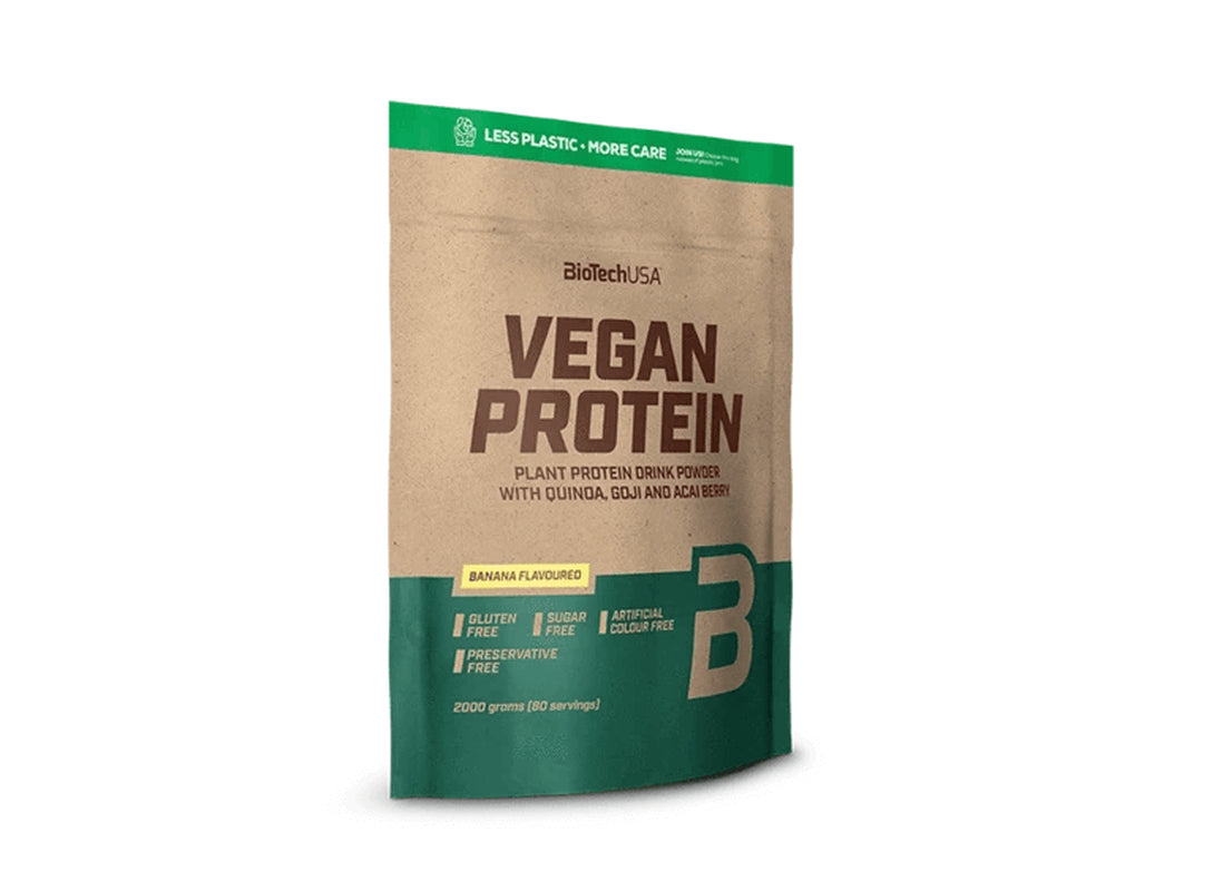 Vegan Protein BIOTECH USA Plant Protein Powder with Quinoa Goji and Acai 2000G