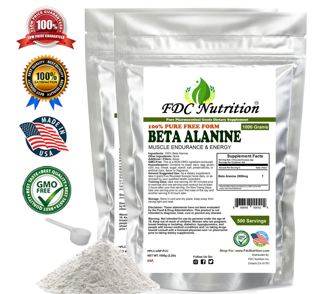 BETA ALANINE POWDER -Pure Powder-Recover