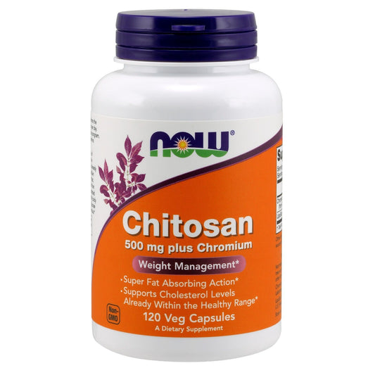 Chitosan 500 Mg Más Cromo, 120 Cápsulas Vegetales