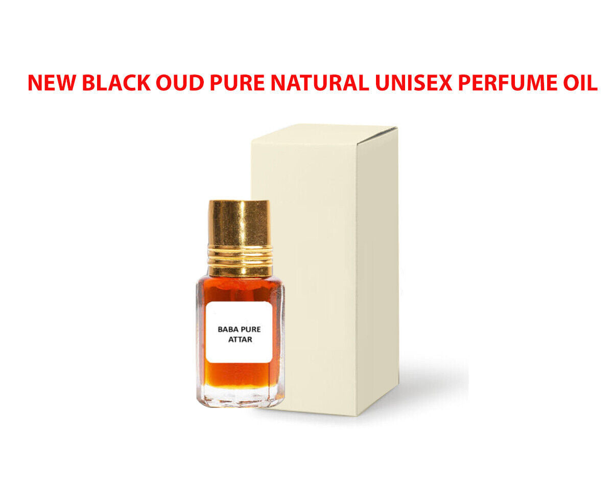 NEW BLACK OUD PURE NATURAL UNISEX PERFUME OIL ATTAR PURE ORGANIC from INDIA