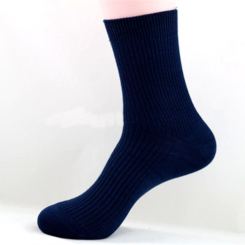 Organic Bamboo Socks 3 Pairs Unisex Knitted Odour Resistant Casual/Dress Socks