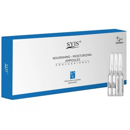 Syis Moisturizing and Nourishing Face Serum, 10X3Ml Ampoules