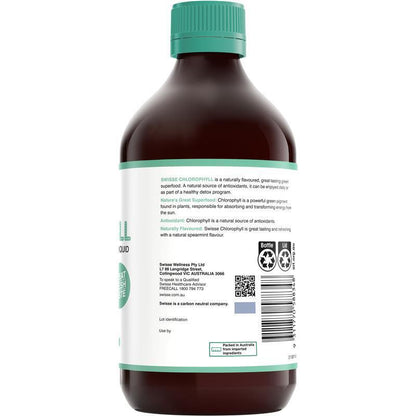 Swisse Chlorophyll Spearmint 500Ml