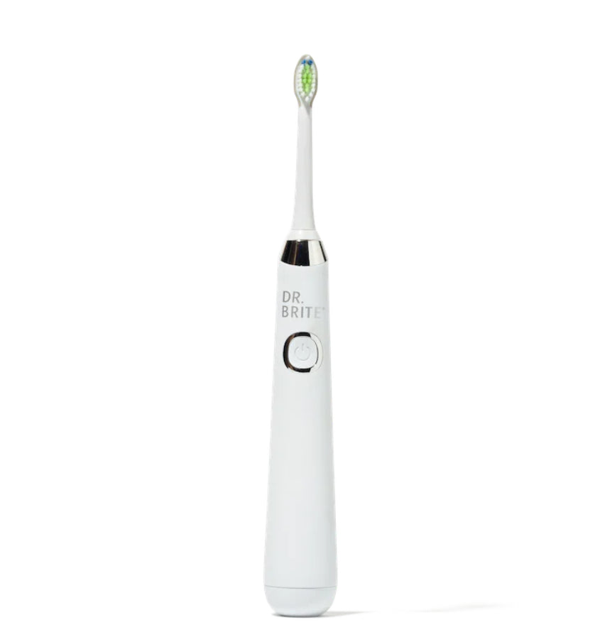 Dr Brite Sonic Electric Toothbrush 38K Strokes Permin 4 Mode 3 Replacement Heads