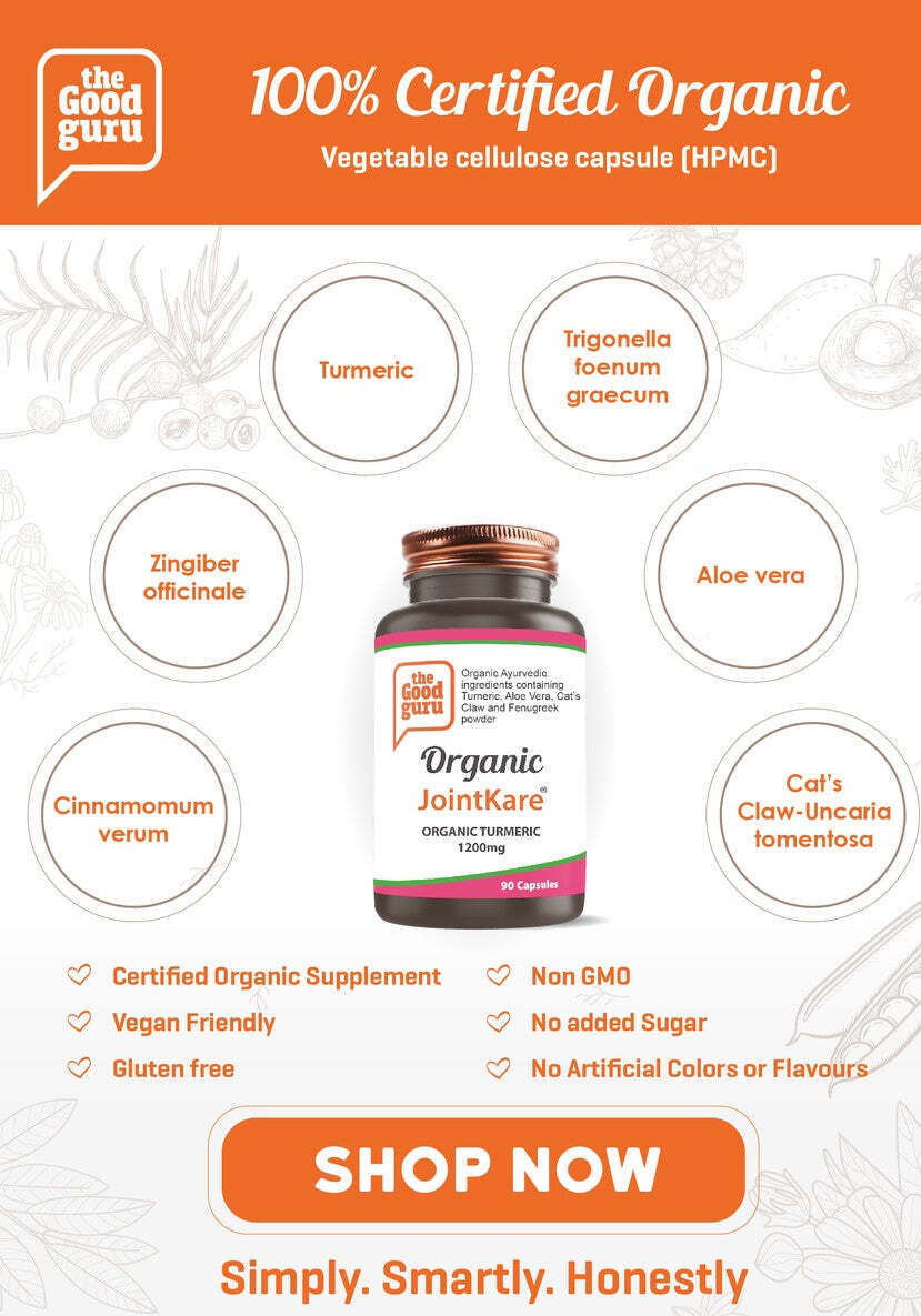 The Good Guru ORGANIC Jointkare Supplements