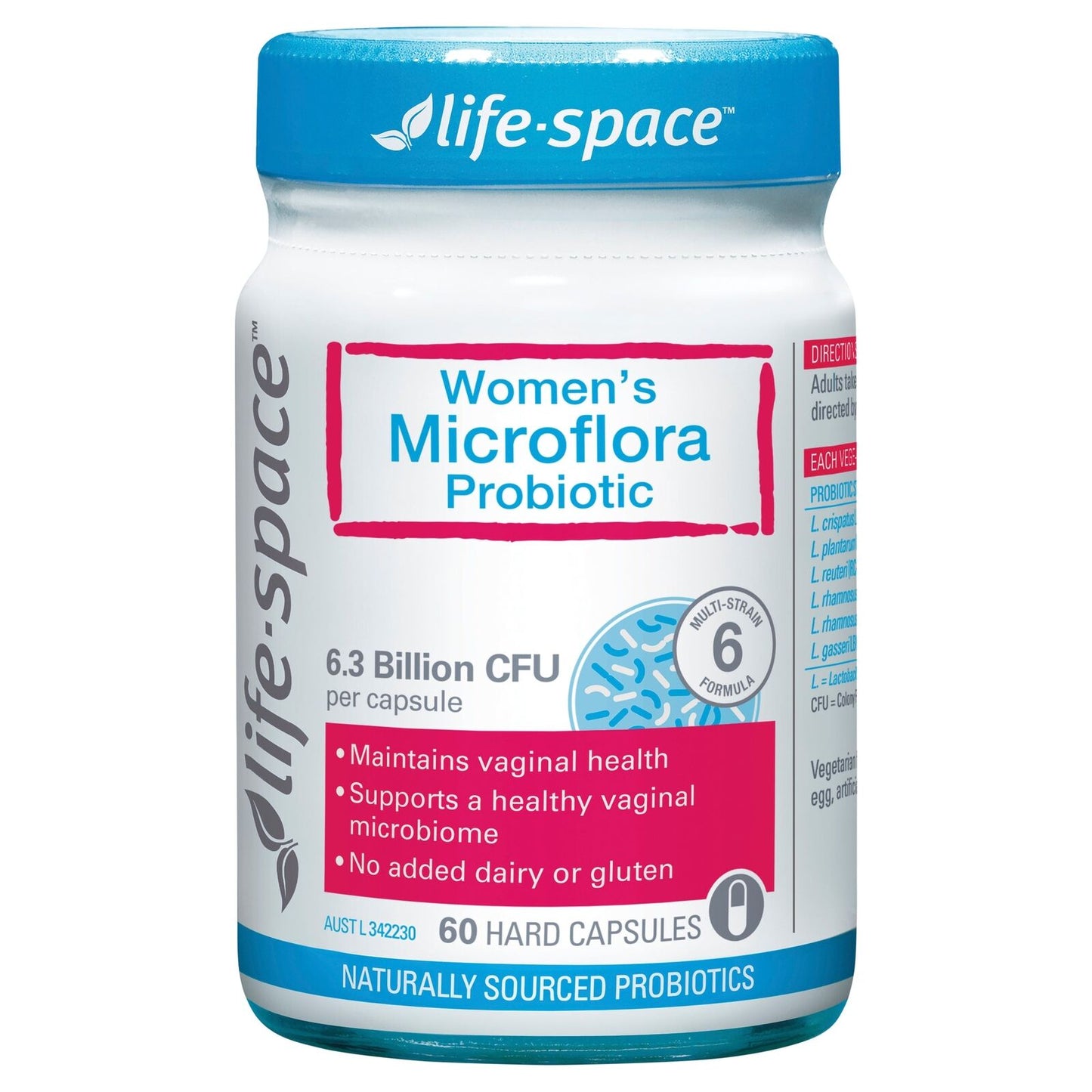 Life-Space Women'S Microflora Probiotic Capsules 60 Pack