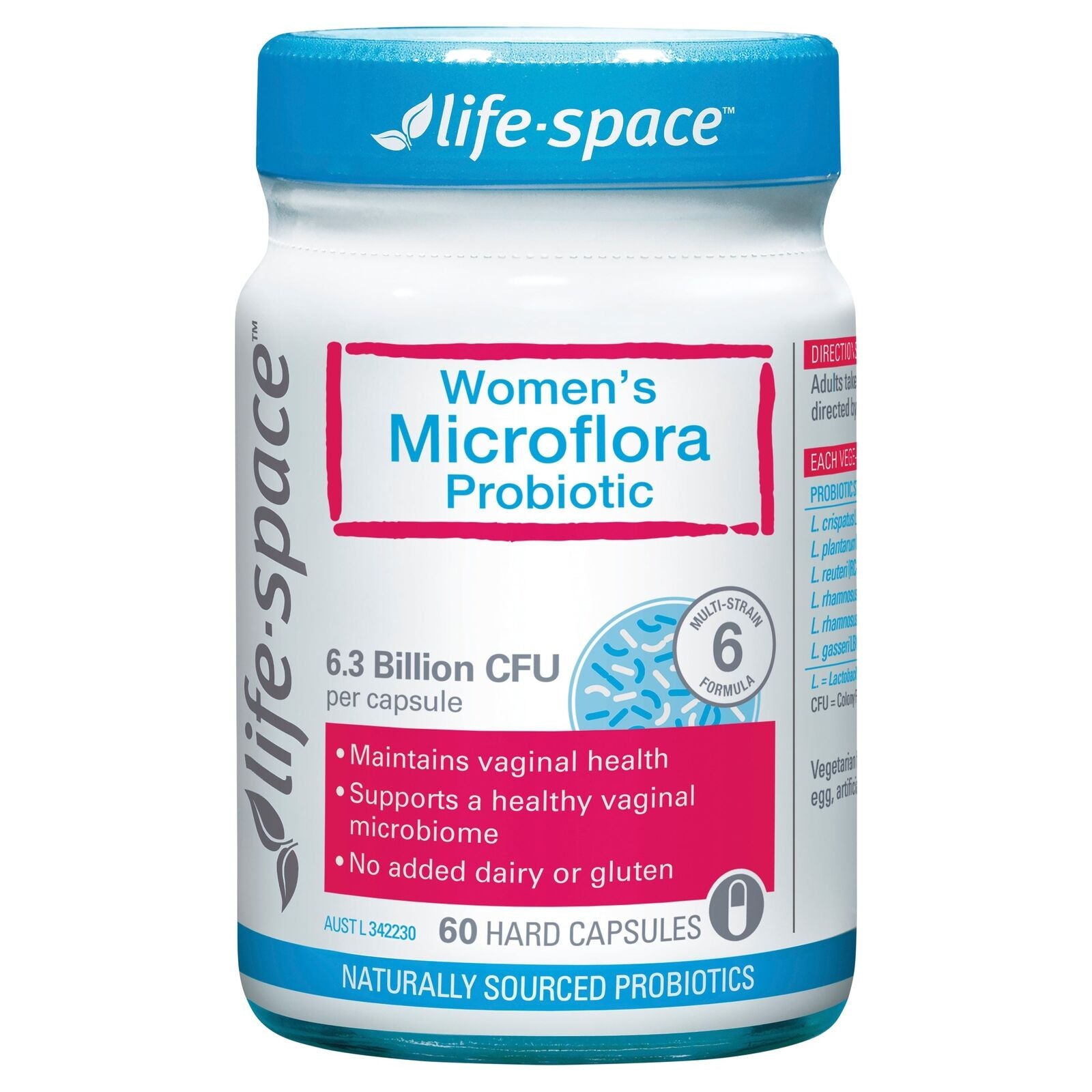 Life-Space Women'S Microflora Probiotic Capsules 60 Pack