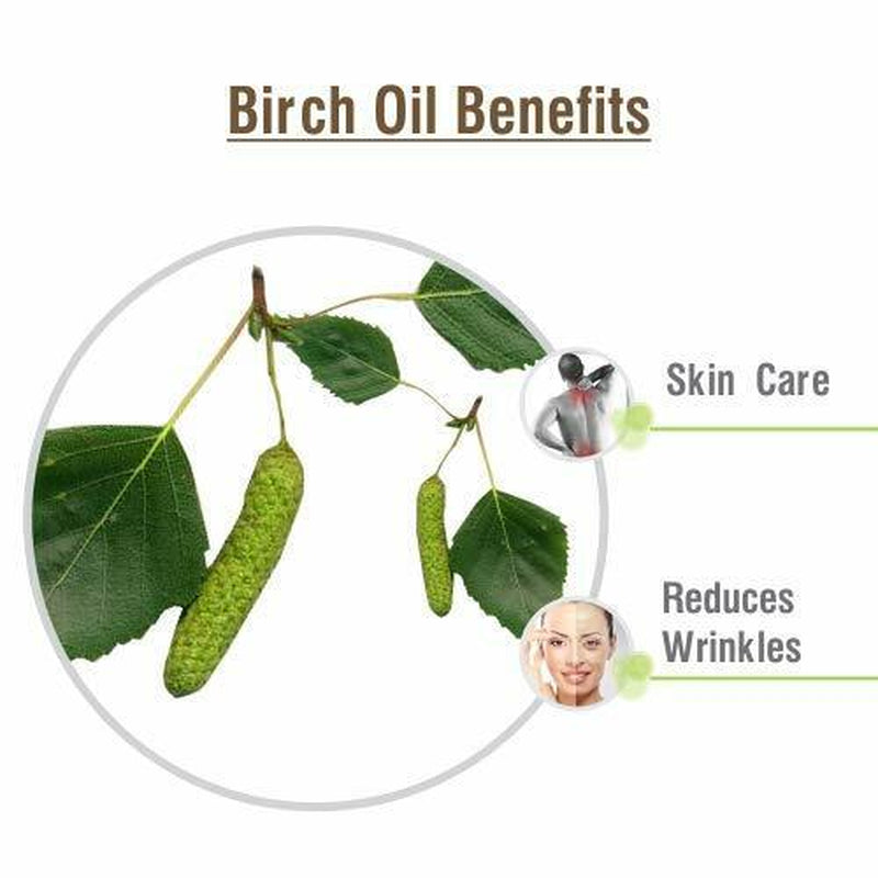 Birch (Betula Pendula) 100% Pure & Natural Essential Oil - [10Ml - 25 L].