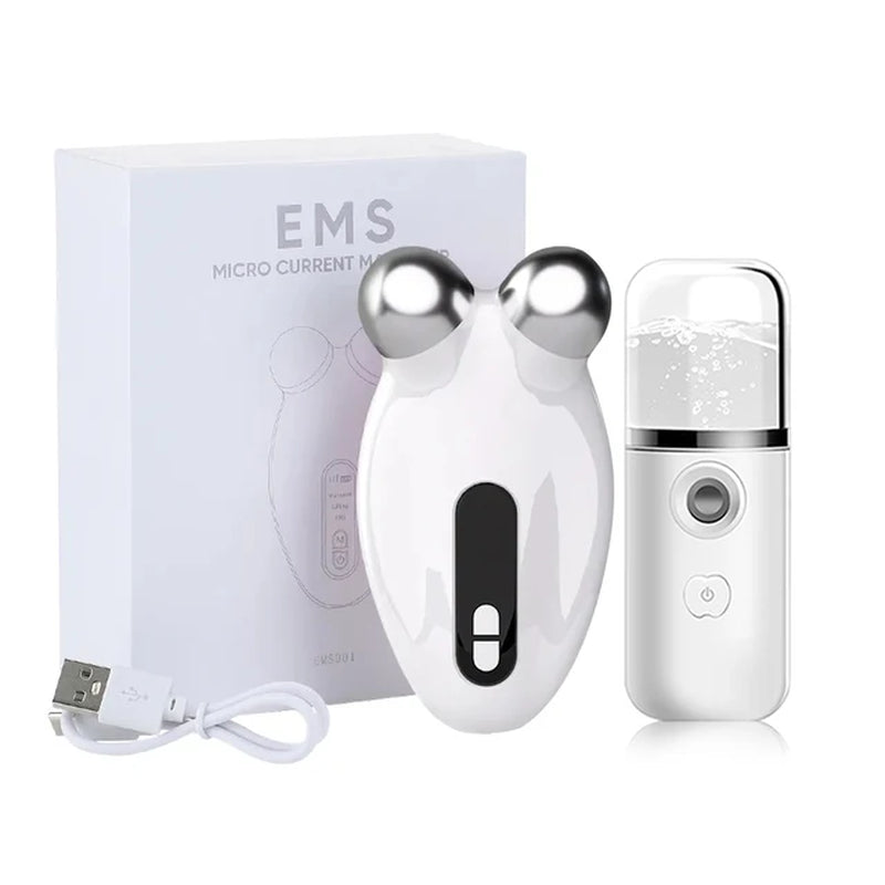 Facial Massager EMS Microcurrent Roller 