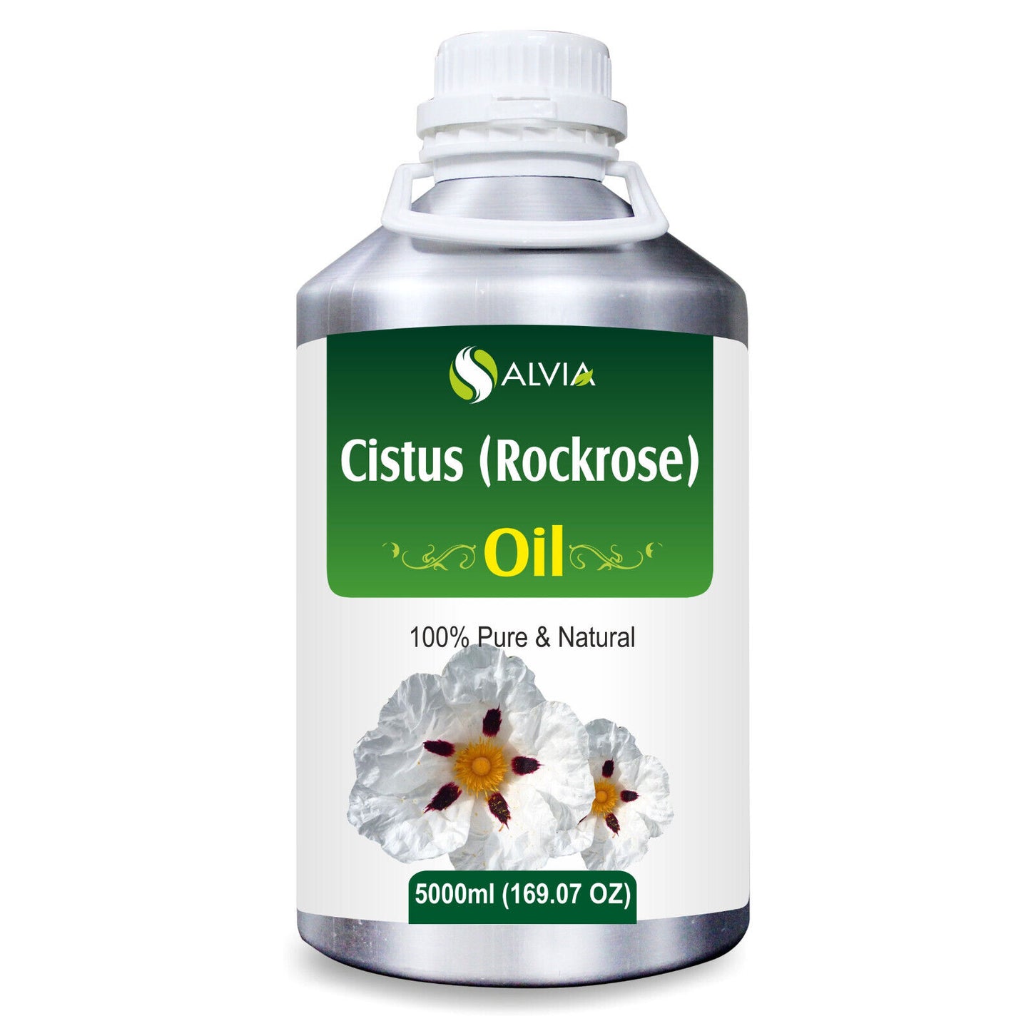 Cistus (Rockrose Cistus) 100% Pure & Natural Essential Oil - [10Ml-5000Ml].