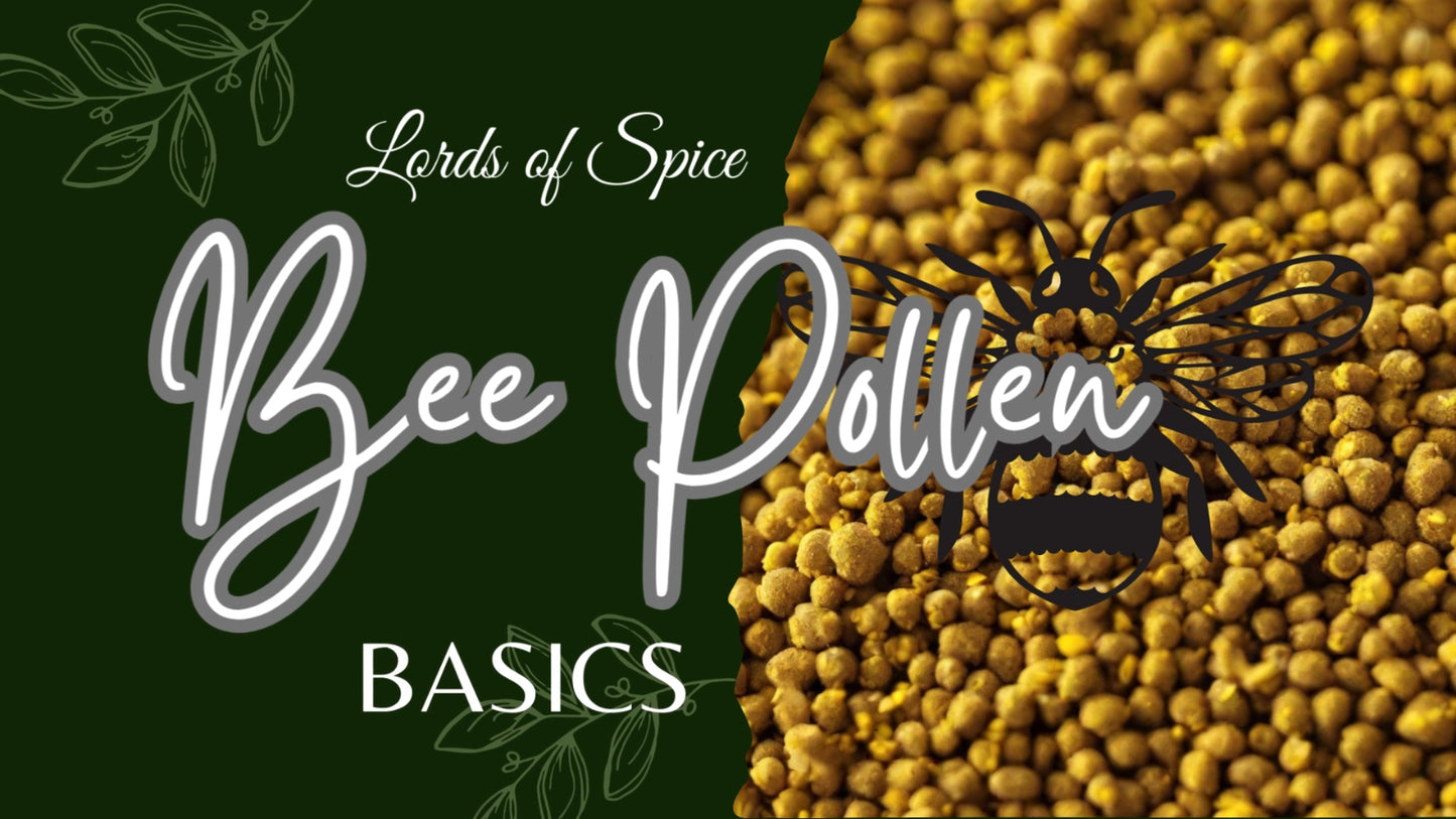 Bee Pollen Granules Bee Pollen Tincture Bee Pollen Extract Liquid Made in USA