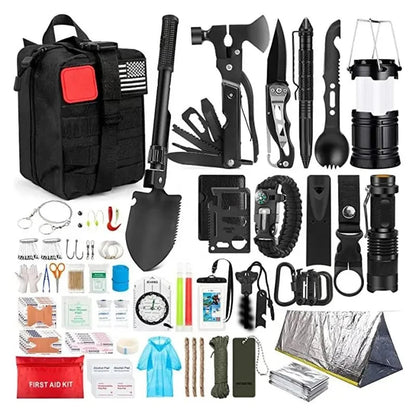 Outdoor Survival Kit First Aid Gear Emergency