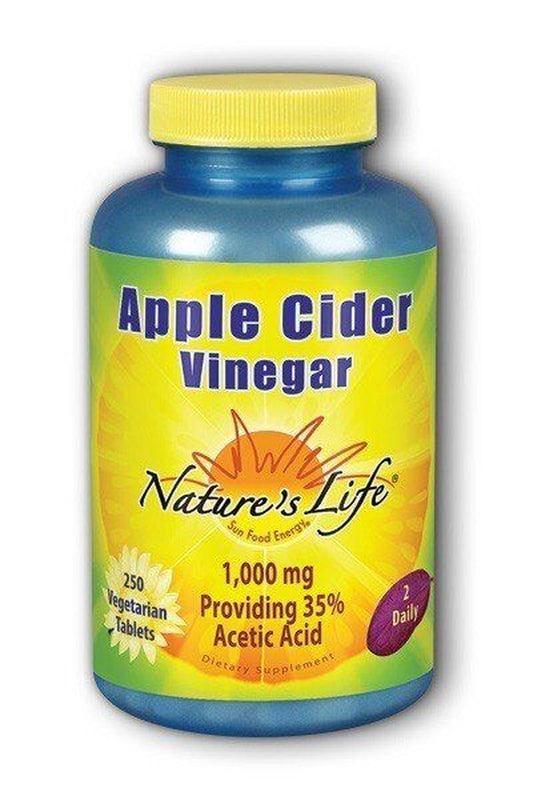 Natures Life Apple Cider Vinegar 1,000 Mg 250 Tablet