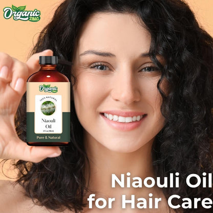 Organic Niaouli 100% Pure & Natural Essential Oil - {118Ml/3.99 Fl Oz}