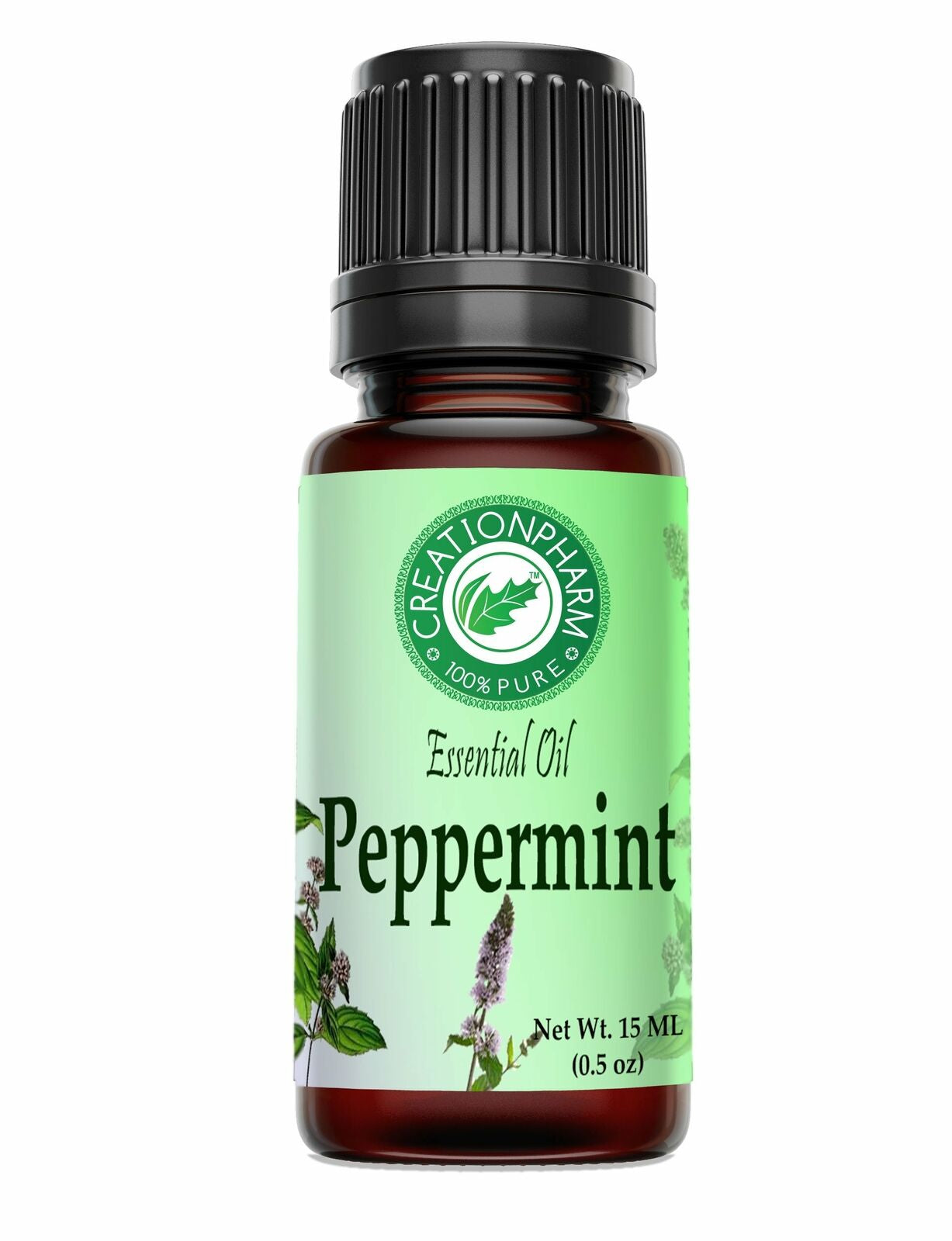 Peppermint Essential Oil 100% Pure Creation Pharm - Aceite Esencial De Menta