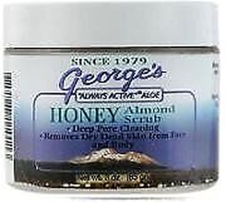 George'S Always Active Aloe Honey Almond Scrub Exfoliator 3 Oz Scrub