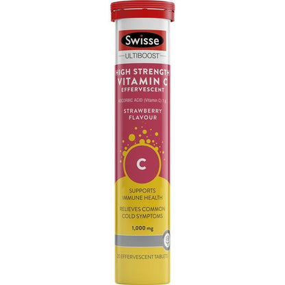 Swisse Vitamin C 60 Effervescent Tablets