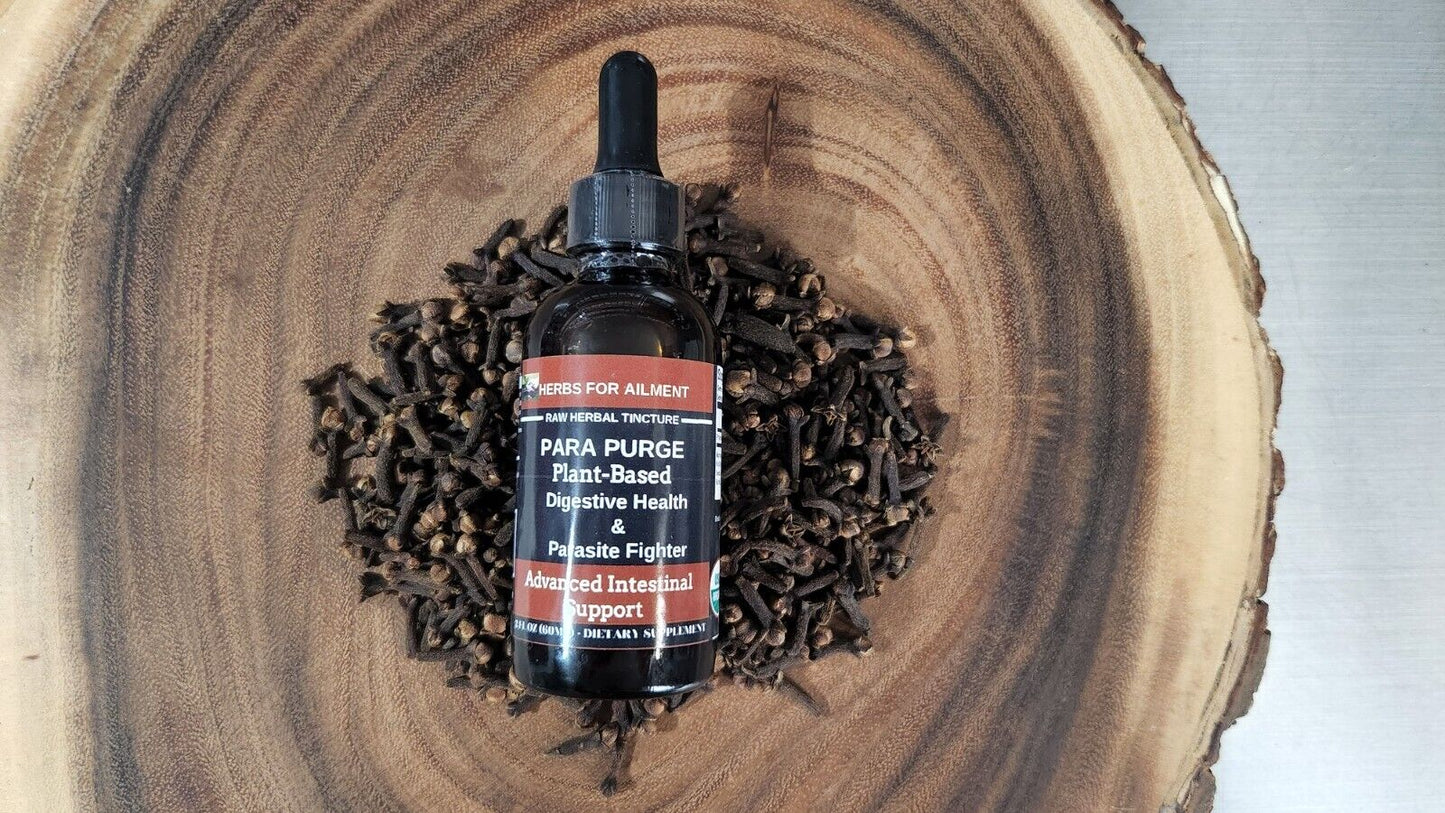 PARASITE CLEANSE TINCTURE BLACK WALNUT, CLOVES, WORMWOOD 2 Oz.