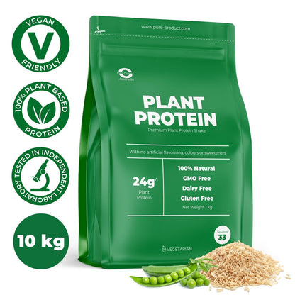 10KG VEGAN PROTEIN POWDER - MIX of FLAVOURS