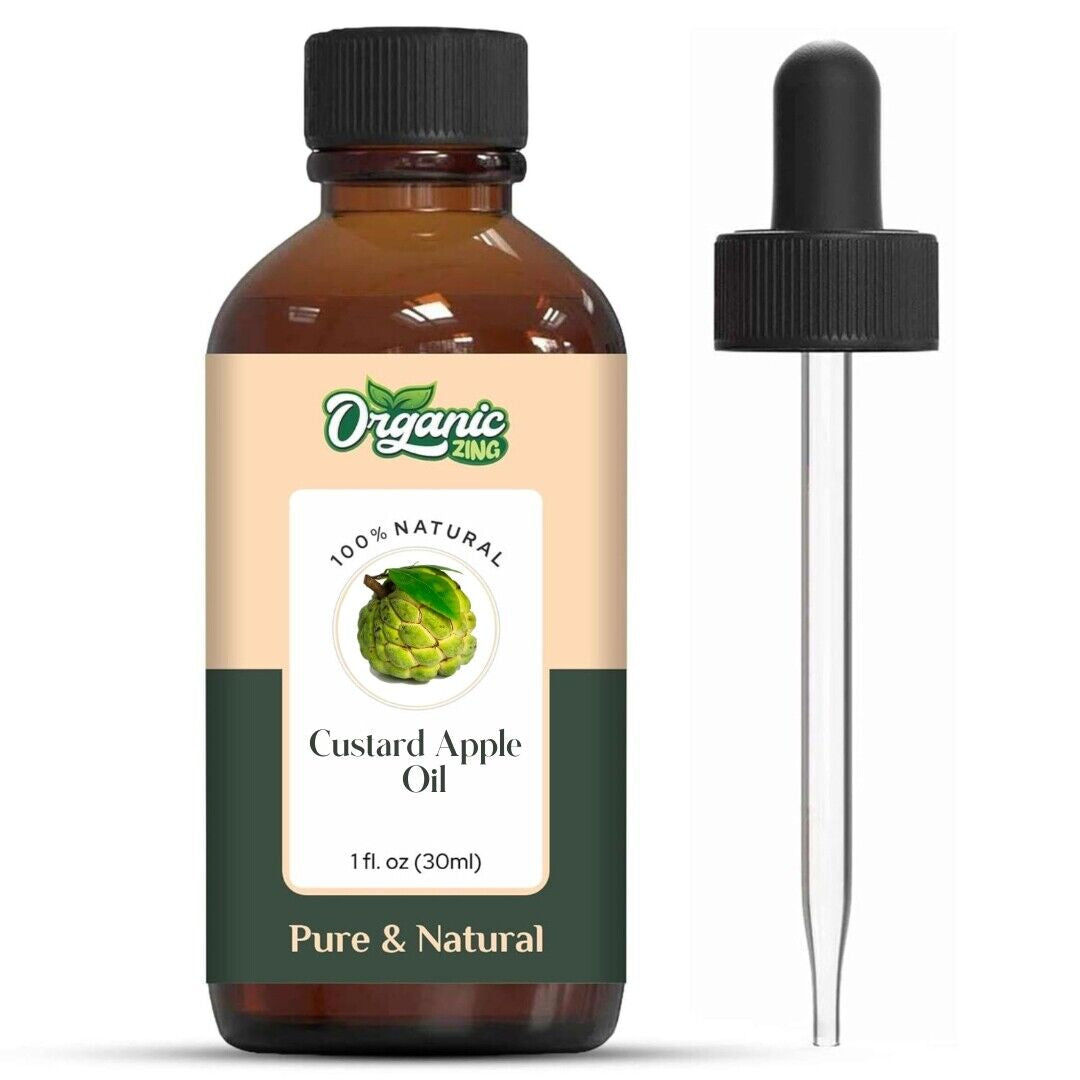 Organic Custard Apple 100% Pure & Natural Essential Oil - {30Ml/1.01 Fl Oz}