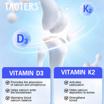 Vitamin K2 D3 Supplement | 30To120 Capsules | 1200 Mg K2 MK7 and 1800 Mg D3