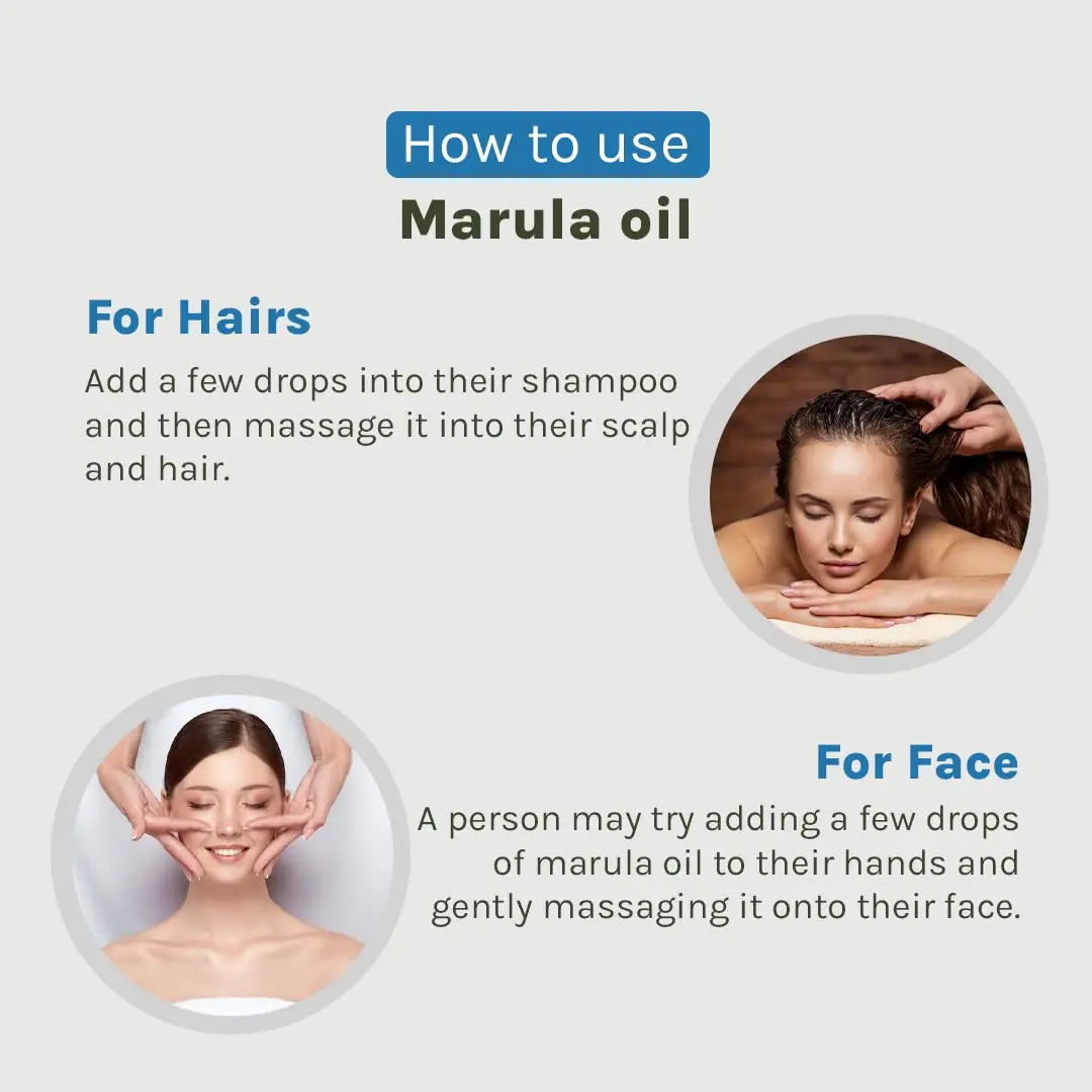 Natural Organic Marula Oil Antioxidant Reduce Wrinkle Moisturizing Hair Care Facial Hair Massage Essence Oil Beauty Care