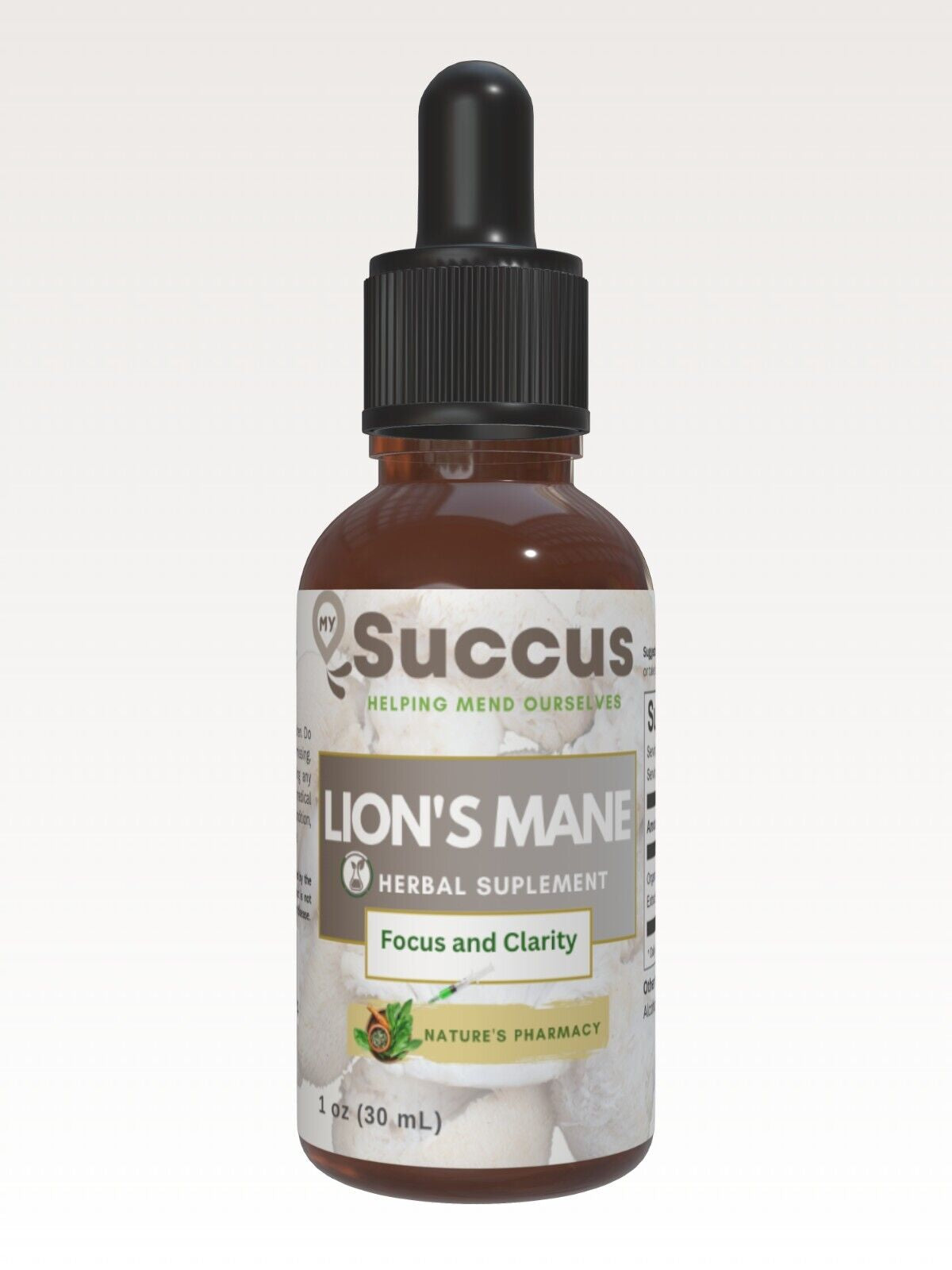 Lion'S Mane Tincture - (Memory & Focus)