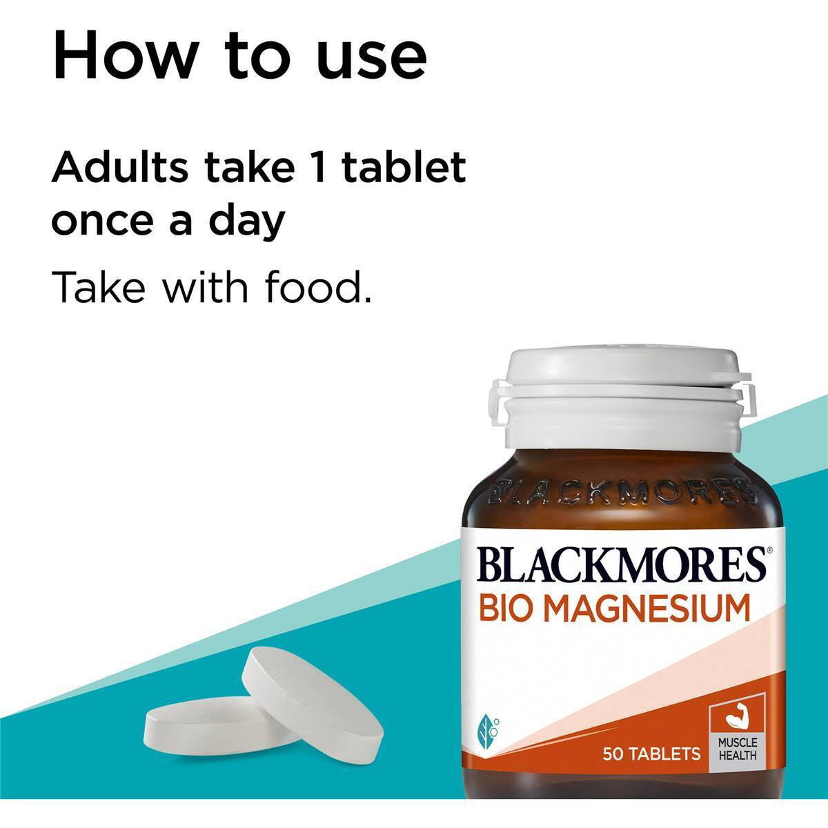 Blackmores Bio Magnesium 50 Tablets