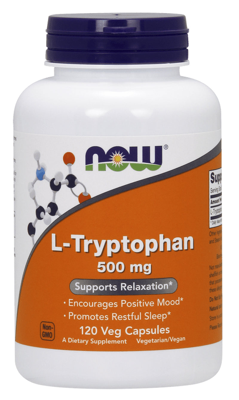 L-Tryptophan 500 Mg 120 Vegan Capsules