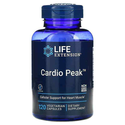 LIFE EXTENSION Cardio Peak (Cellular Support for Heart Muscle) 120 Capsules