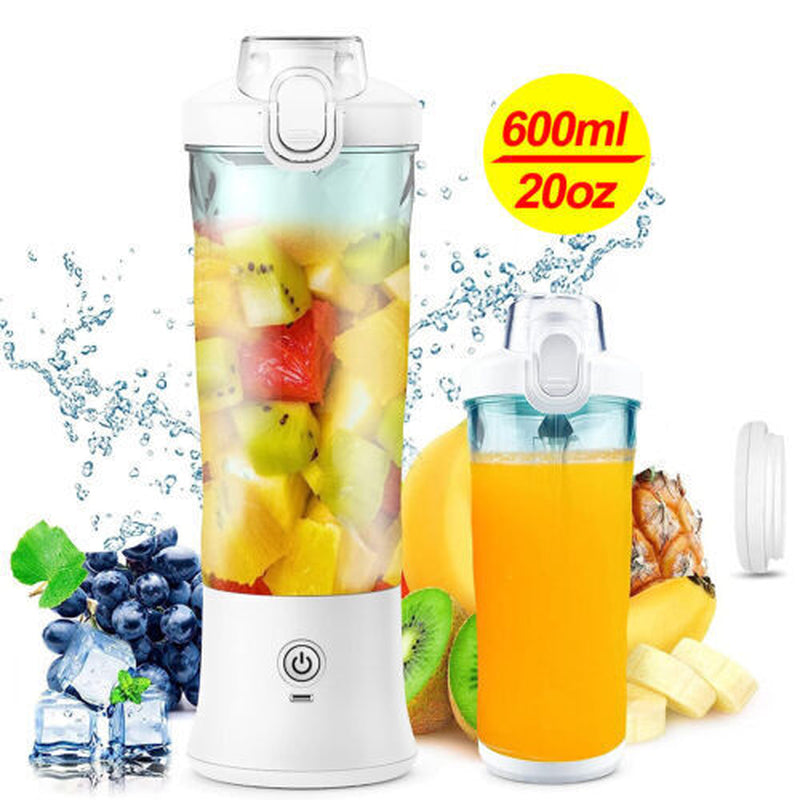 Personal Blender Smoothie Juice Shakes Mixer Portable Bottle 600ML Bpa-Free New